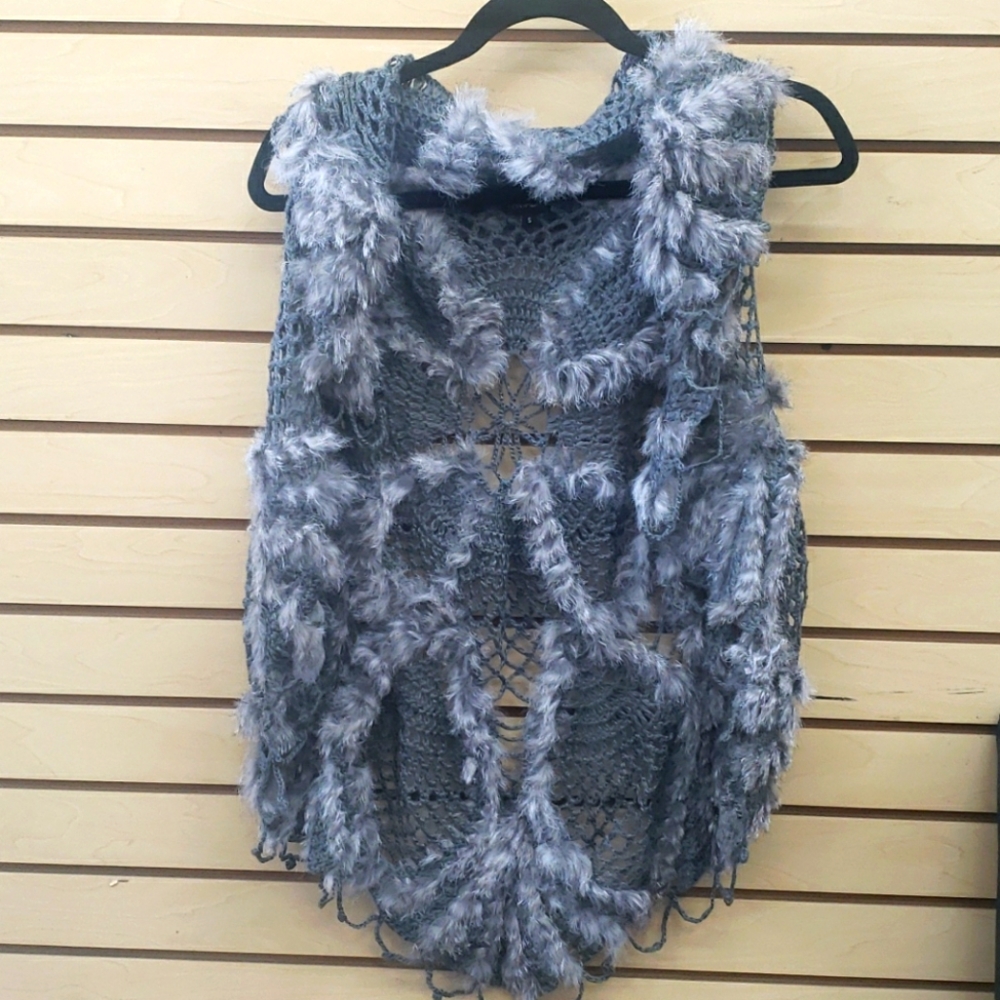 Women's Rabit Fur Cape
